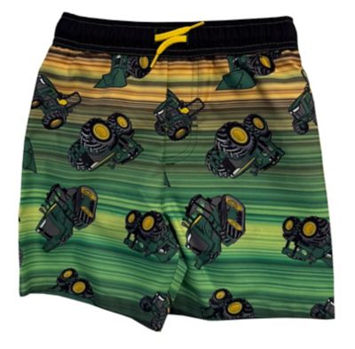 Image showing  Toddler Boy Gradient Tractor Short