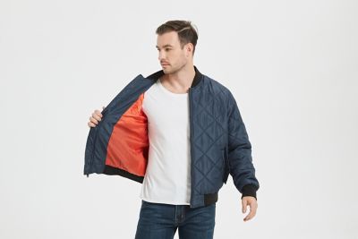 Image showing  Diamond Quilt bomber