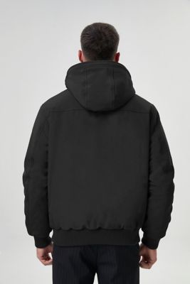 Image showing 1 th HAWKE & CO Men's Soft-Shell Hooded Sherpa Jacket