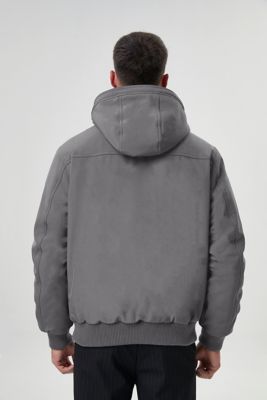 Image showing  Men's Soft-Shell Hooded Sherpa Jacket