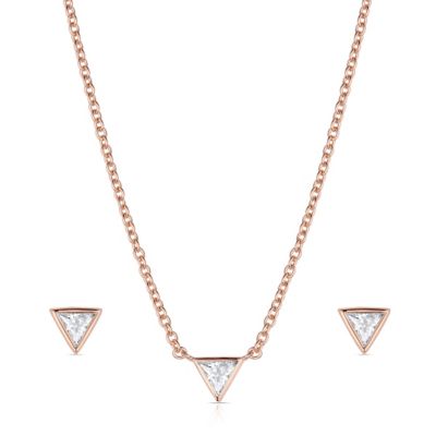 Montana Silversmiths Rose of the Rockies Jewelry Set