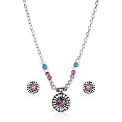 Montana Silversmiths Desert Flower Jewelry Set