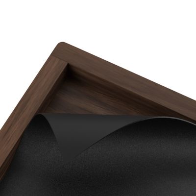 Image showing 7 th Veikous 63 in. W Wood Poker Table with Removable Top and Cup and Card Holders for 4-6-Player