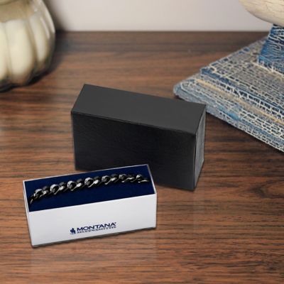 Image showing  Two Tone Cuban Link Chain Bracelet