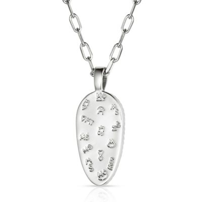 Image showing  Pointed Path Turquoise Necklace