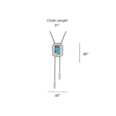 Image showing  Turquoise Glam Necklace