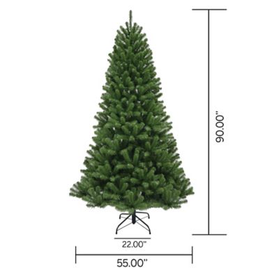 Image showing  7.5 ft. Hinged Noble Fir Tree