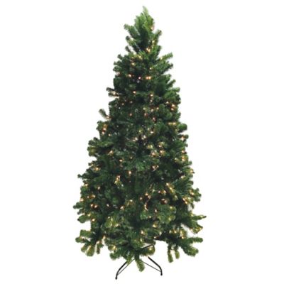 Season4Decor 7 ft. Hinged Noble Fir Tree with 500 Clear Lights