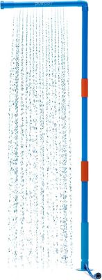 Plum Kids Outdoor Water Play Equipment - Rainfall Shower Toys, Backyard Water Activities, Ages 3+ (Rain Wall)