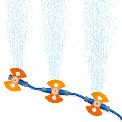 Plum Kids Outdoor Water Play Equipment - Outside Water Play Sprinklers, Sturdy Backyard Activities, 3 Years and Up (Jet Set)