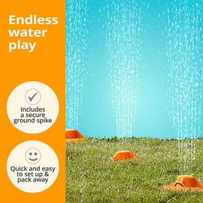 Image showing  Kids Outdoor Water Play Equipment - Outside Water Play Sprinklers, Sturdy Backyard Activities, 3 Years and Up (Jet Set)