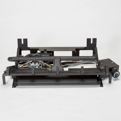 Image showing  DLS-L24T-1, Vent Free Gas Log Set, Ember Chassis: Propane Gas, Thermostat Control, and Fiber Logs: 24in Split Oak