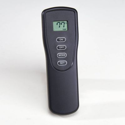 Image showing  DLS-N18R-2, Vent Free Gas Log Set, U-Burner Chassis: Natural Gas, Remote Thermostat Control: 18in Stacked Red Oak