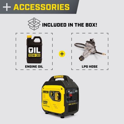 Image showing  4000-Watt Dual Fuel RV Ready Portable Inverter Generator with Quiet Technology and CO Shield