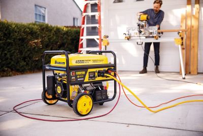 Image showing 8 th Champion Power Equipment 3650-Watt Wireless Remote Start RV Ready Portable Generator with CO Shield