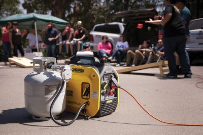 Image showing 9 th Champion Power Equipment 2500-Watt Dual Fuel Portable Inverter Generator with Quiet Technology and CO Shield