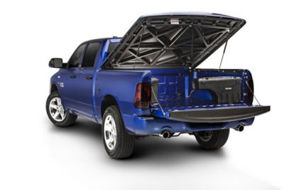 Image showing  SwingCase Tool and Truck Bed Storage Box 2019-2026 Chevrolet Silverado/GMC Sierra 1500 Passengers Side