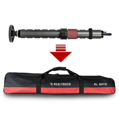 Image showing 1 th RealTruck Storage Goods XVenture Gear - El Gato EG1 Hydraulic Jack Bag, Black/Red Nylon