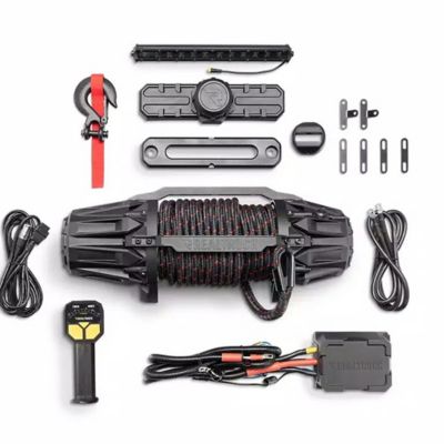 Image showing 1 th RealTruck Recovery Gear Winch, Universal Traction Recovery 13K Winch