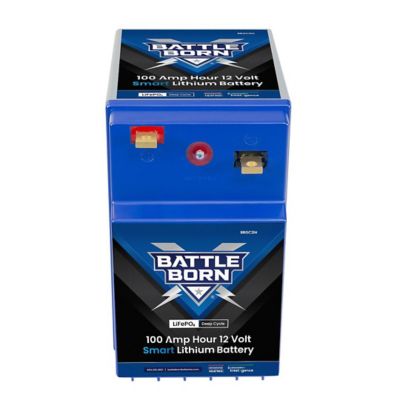 Image showing  12 Volt, 720 Cold Cranking Amps, Smart & Heated Lithium Deep Cycle Battery, BBGC2IH