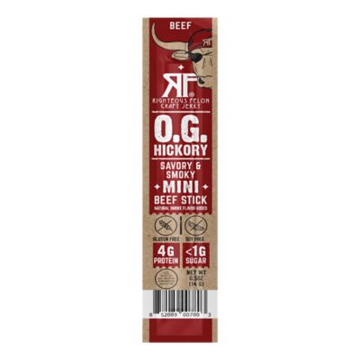 Righteous Felon Mini Meat Sticks OG Hickory Beef 0.5 oz.