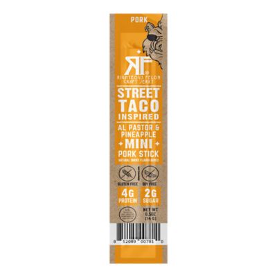 Righteous Felon Mini Meat Sticks Street Taco Pork 0.5 oz.