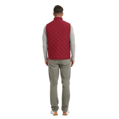 Image showing 2 th HAWKE & CO Men's Diamond quilt Heritage vest