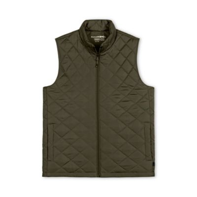 Image showing  Men's Diamond quilt Heritage vest