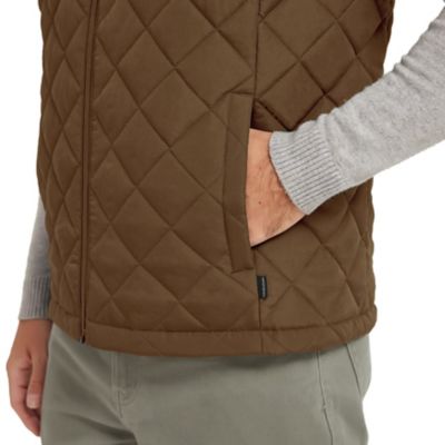 Image showing 1 th HAWKE & CO Men's Diamond quilt Heritage vest