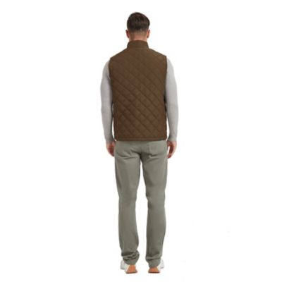 Image showing  Men's Diamond quilt Heritage vest