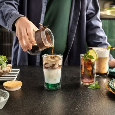 Image showing  Double Wall Glass Carafe (380ml 12.2 oz.)