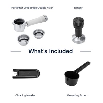 Image showing  Dedica Duo Espresso Machine - Vanilla