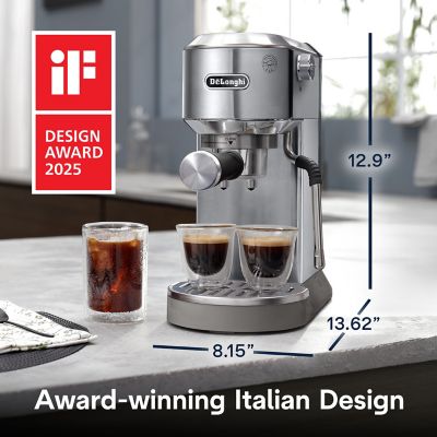 Image showing  Dedica Duo Espresso Machine - Stainless Steel