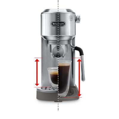 Image showing  Dedica Duo Espresso Machine - Stainless Steel