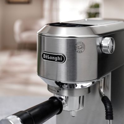 Image showing 9 th DeLonghi Dedica Duo Espresso Machine - Stainless Steel