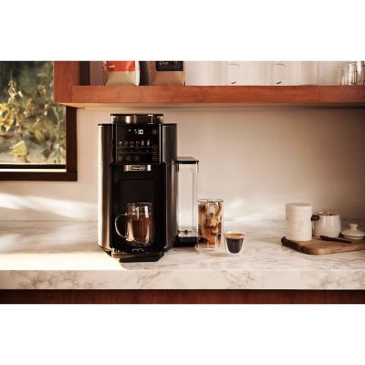 Image showing 9 th DeLonghi TrueBrew Automatic Single-Serve Drip Coffee Maker with Built-In Grinder and Bean Extract Technology in Stainless Steel