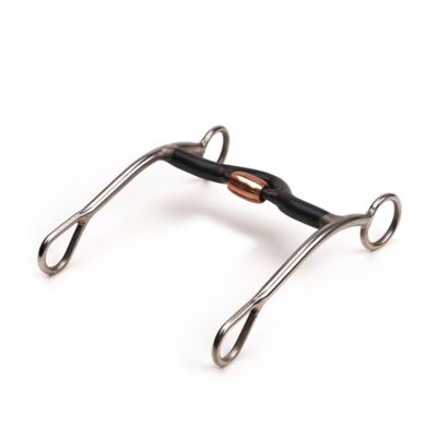 Image showing  Solid Shank Sweet Iron Medium Port