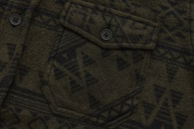 Image showing  Men's Sherpa Bonded Polar Fleece Shirt Jacket