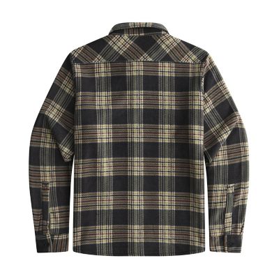 Image showing  Men's Sherpa Bonded Polar Fleece Shirt Jacket