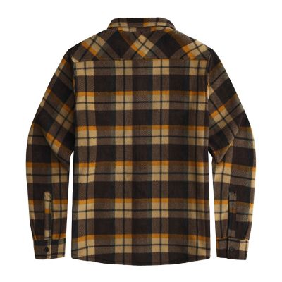 HAWKE & CO Men's Sherpa Bonded Polar Fleece Shirt Jacket