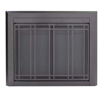 Pleasant Hearth Ellis Small Gunmetal