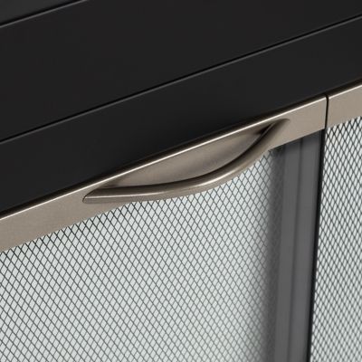 Image showing 5 th Pleasant Hearth Alsip Med Black & Sunlight Nickel