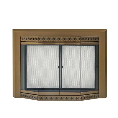 Pleasant Hearth Gavin Medium Heritage Brass