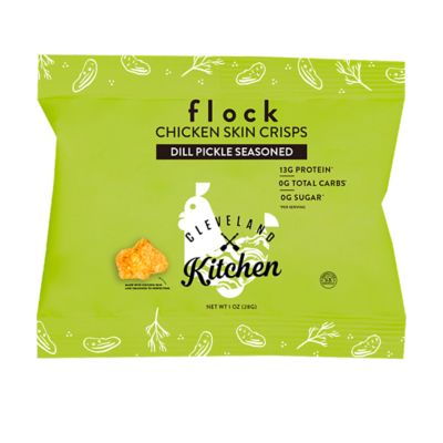 Flock Chicken Skin Crisps 1 oz. Pickle