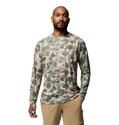 Columbia Sportswear Men's Super Terminal PFG Frigate Frenz Long-Sleeve T-Shirt