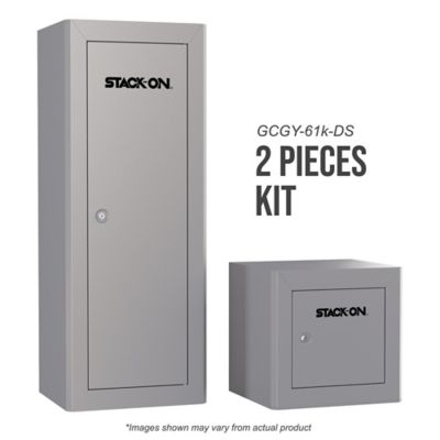 Image showing  Compact Welded Steel Pistol & Ammo Cabinet