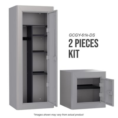 Image showing  Compact Welded Steel Pistol & Ammo Cabinet