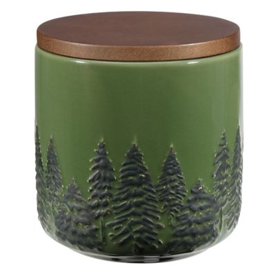 Red Shed Nordic Fir Scented Ceramic Trees Candle, 9 oz.
