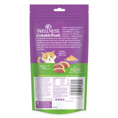 Image showing  Lickable Treats Soft Puree Natural Grain Free Cat Treats, Duck, Contains 6 - 0.4 oz. Tubes