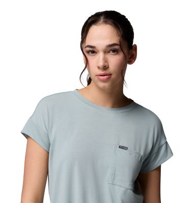 Image showing 4 th Columbia Sportswear Women's Daniela Falls Short-Sleeve Pocket T-Shirt